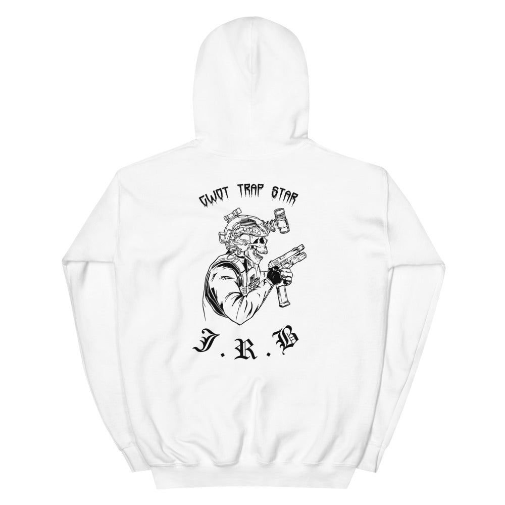 THE G.W.O.T TRAP STAR HOODIE - ARCTIC